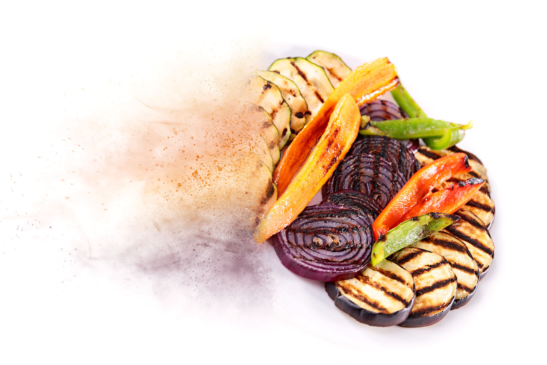 GRILLED VEGETABLES - CAPERS, EGGPLANT, ZUCCHINI, CARROT, ONION