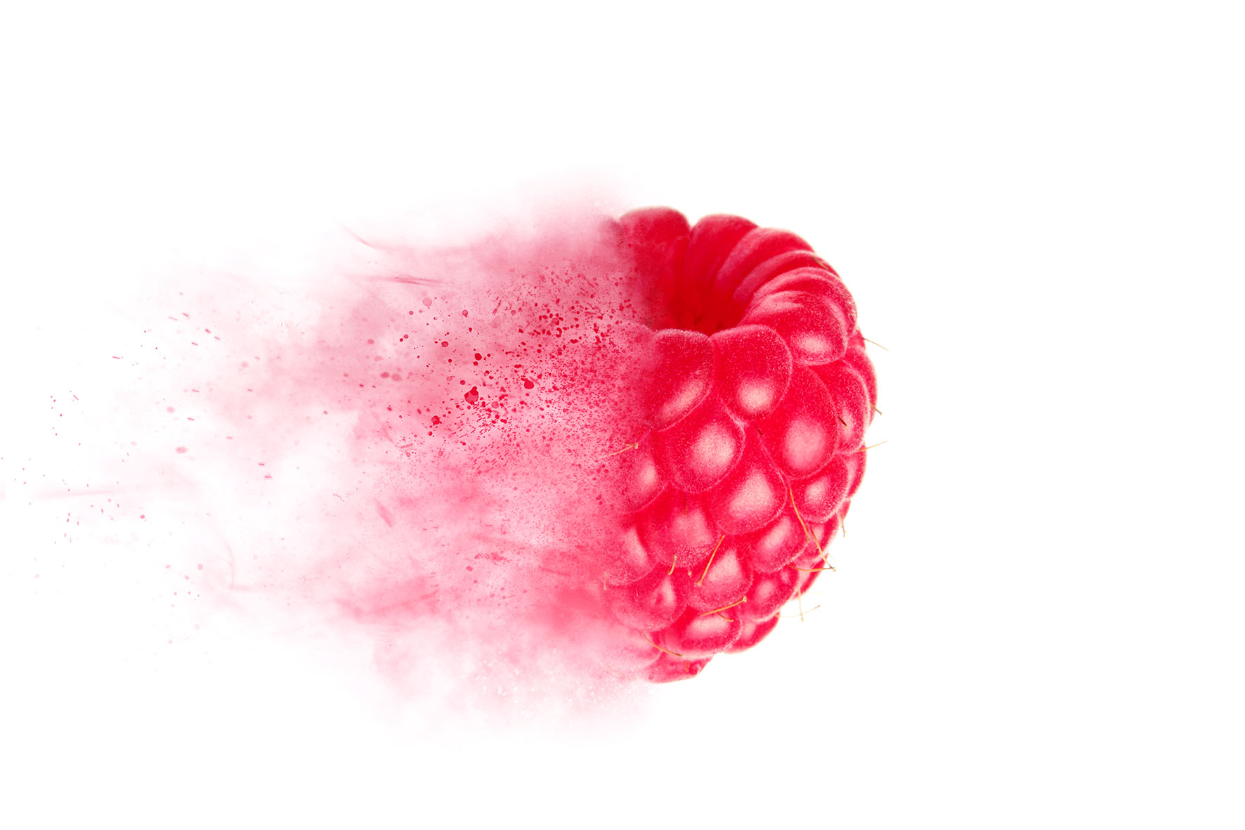 Frozen raspberry IQF